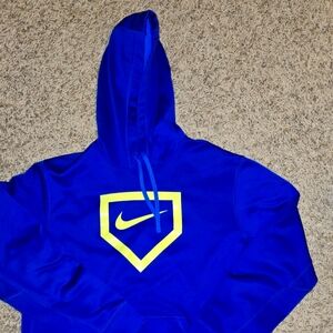 Mens LARGE nike hooded sweatshirt